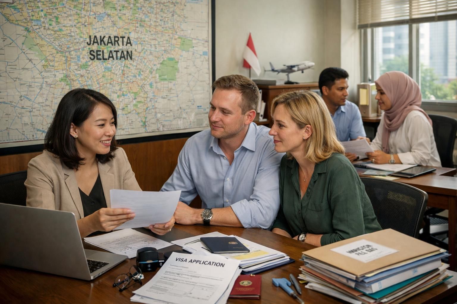 konsultan visa bisnis terpercaya di jakarta selatan yang membantu perusahaan asing mendapatkan visa dengan mudah dan cepat.